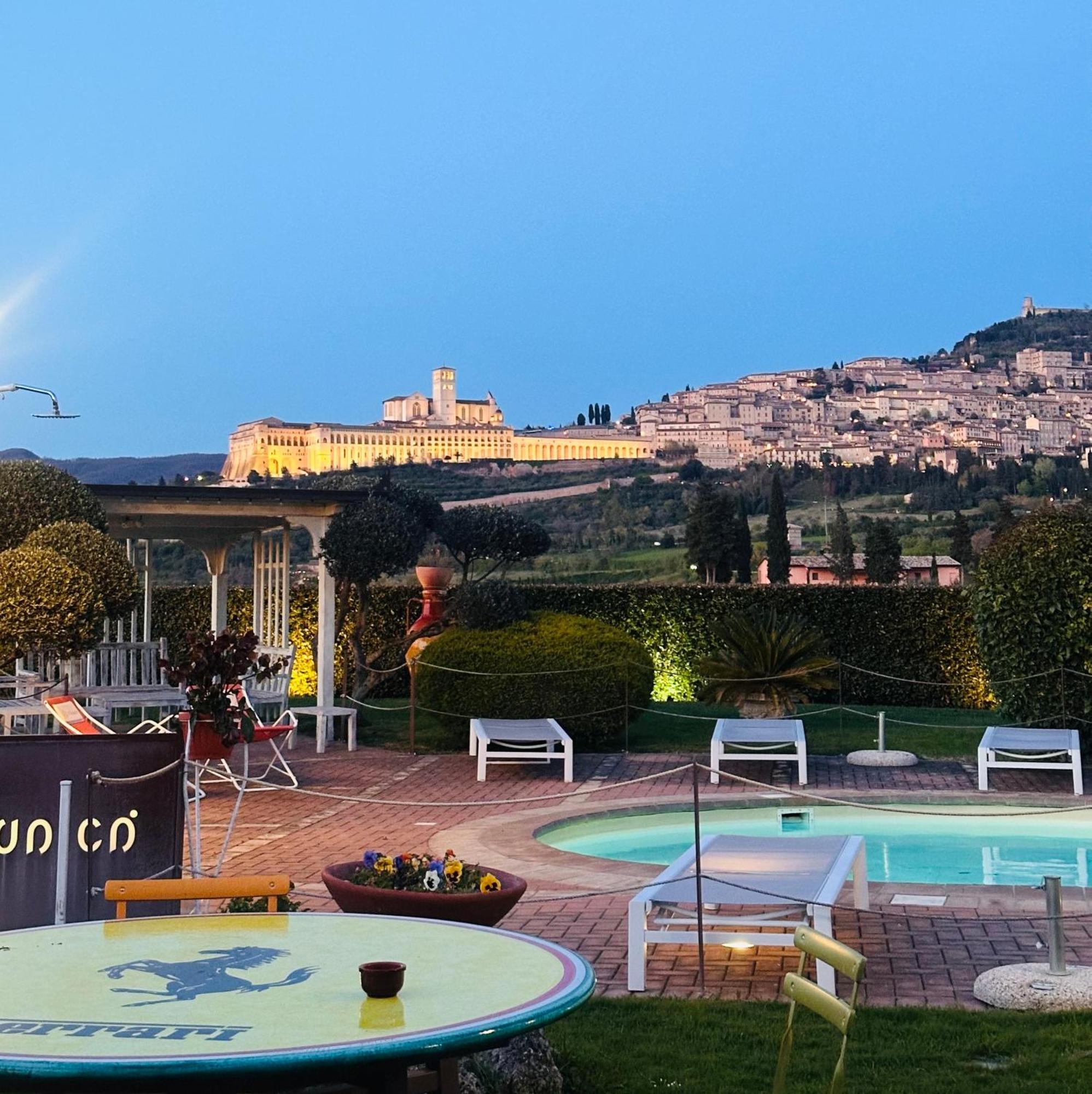 Unica Assisi Agri-Charming House Villa Eksteriør bilde